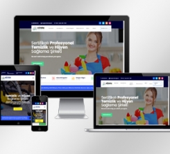 TEMİZLİK FİRMASI SİTESİ - PT029